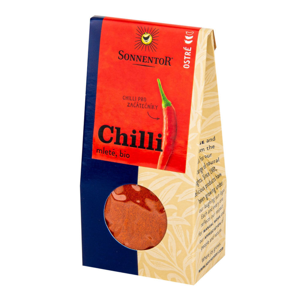 Bio chilli mleté 40g Sonnentor